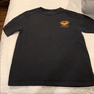 Vans Boys Black T-Shirt medium
